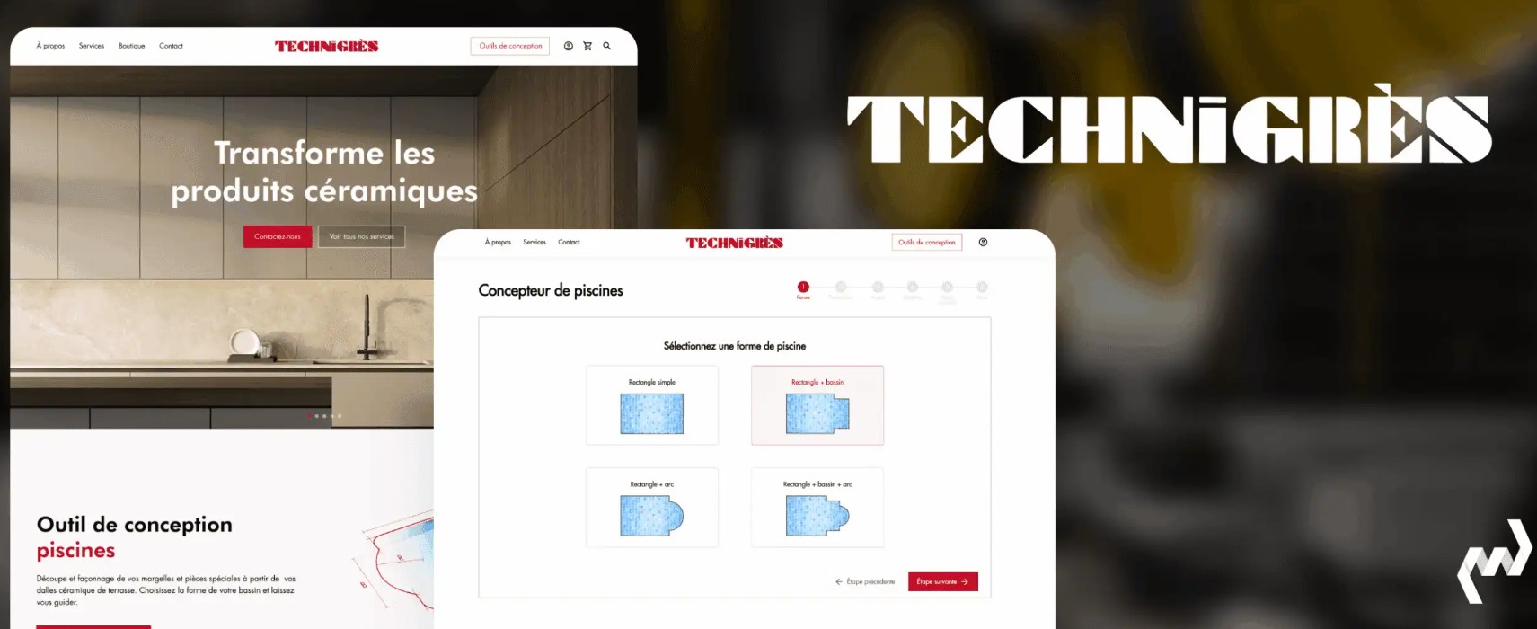 Illustration du projet Un site vitrine et un configurateur pour Technigrès