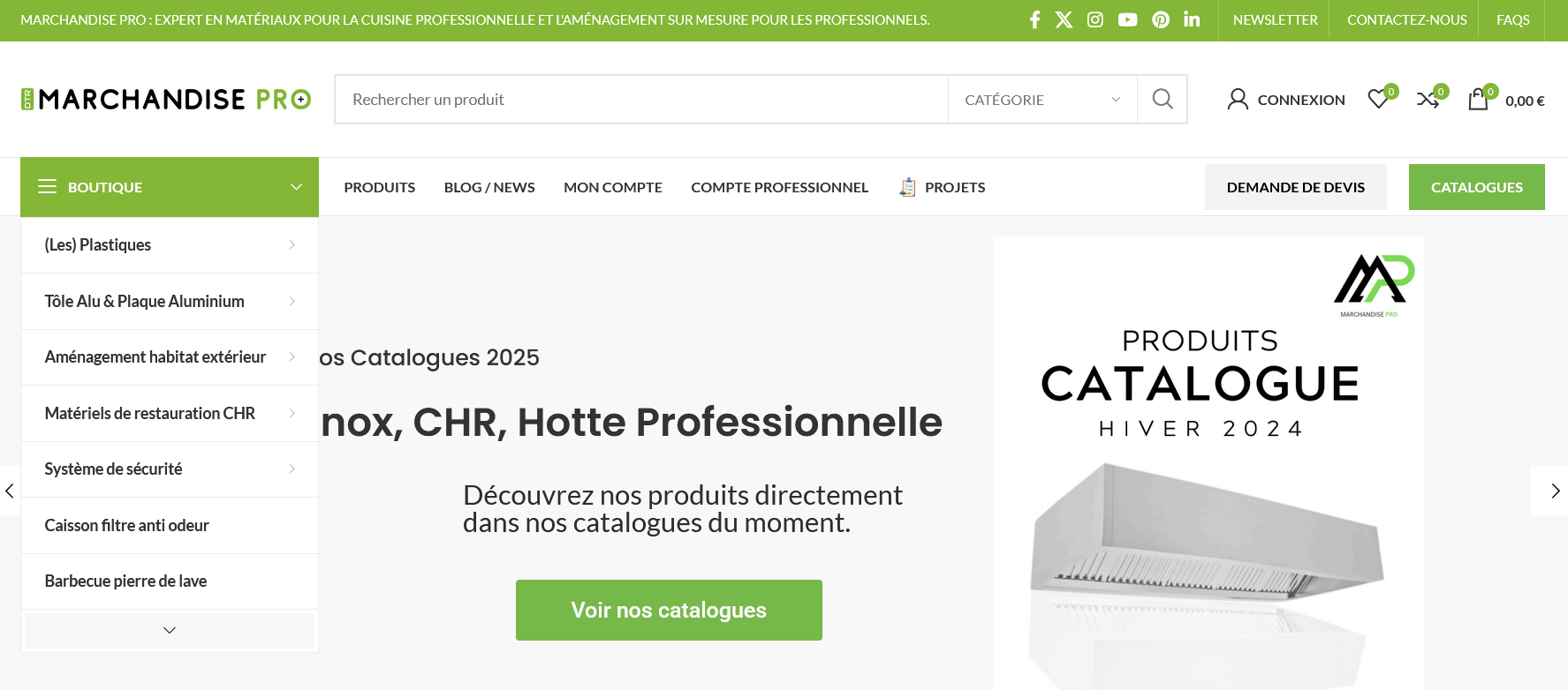 Illustration du projet Marchandise Pro