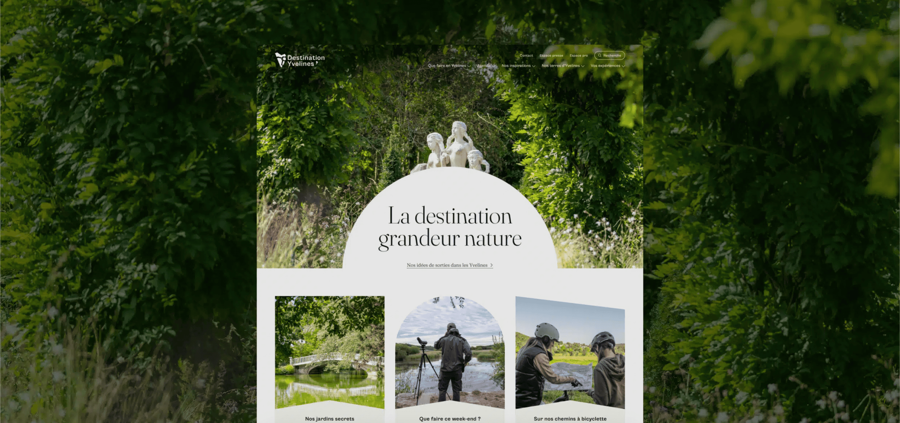 Illustration du projet Un nouveau site pour promouvoir le territoire