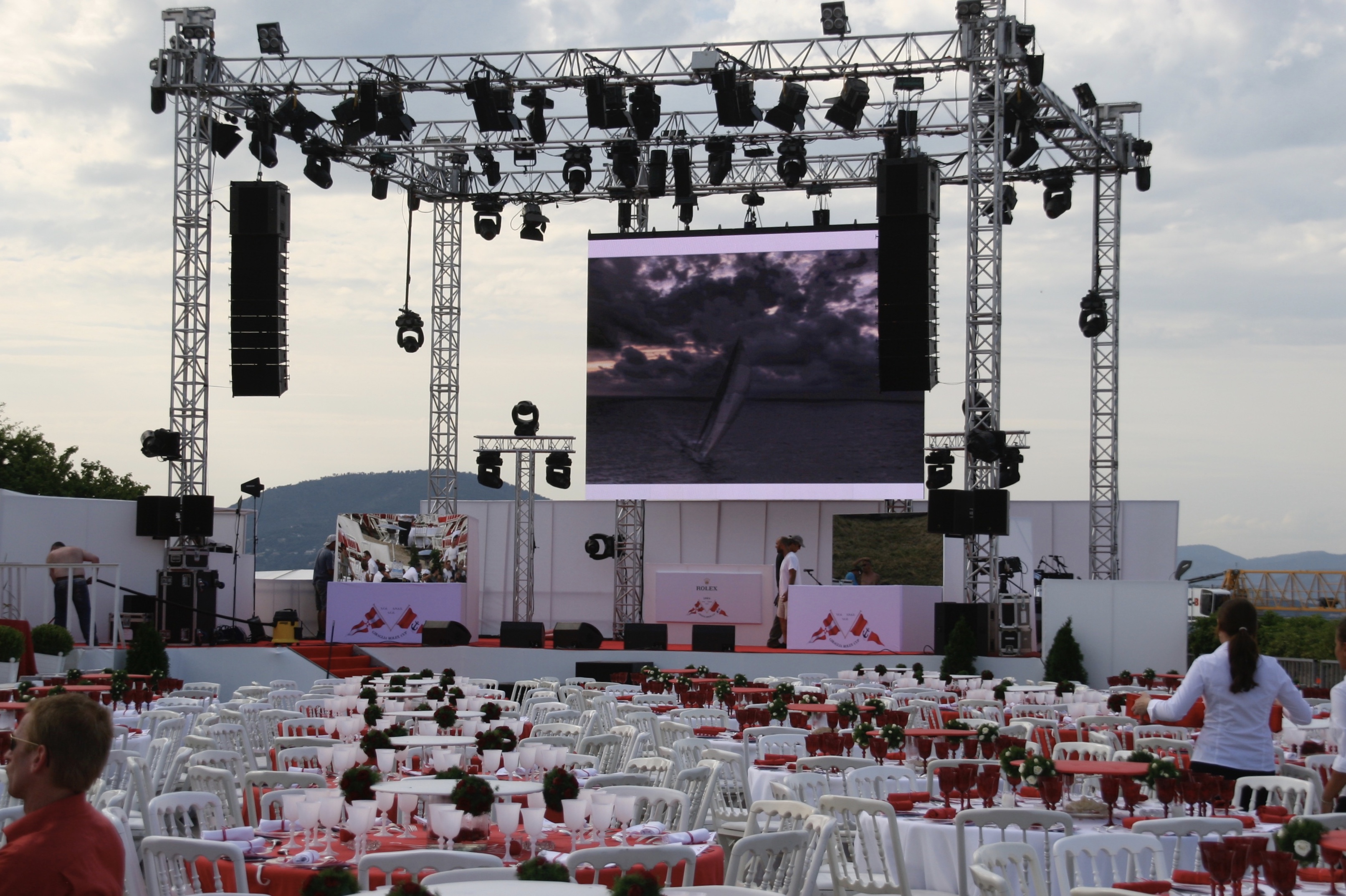 Illustration du projet Rolex Giraglia Cup à Saint-Tropez