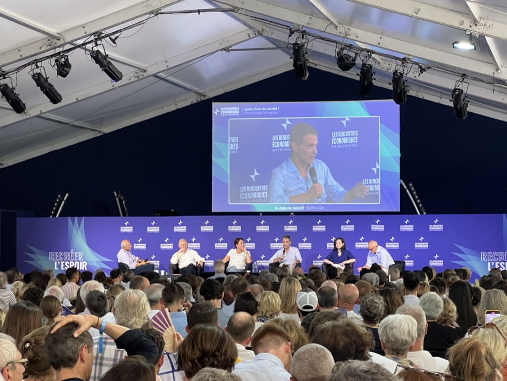 Illustration du projet Les Rencontres Économiques d’Aix-en-Provence 