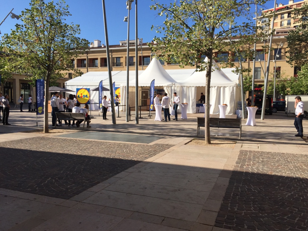 Illustration du projet LIDL - Opération de recrutement outdoor