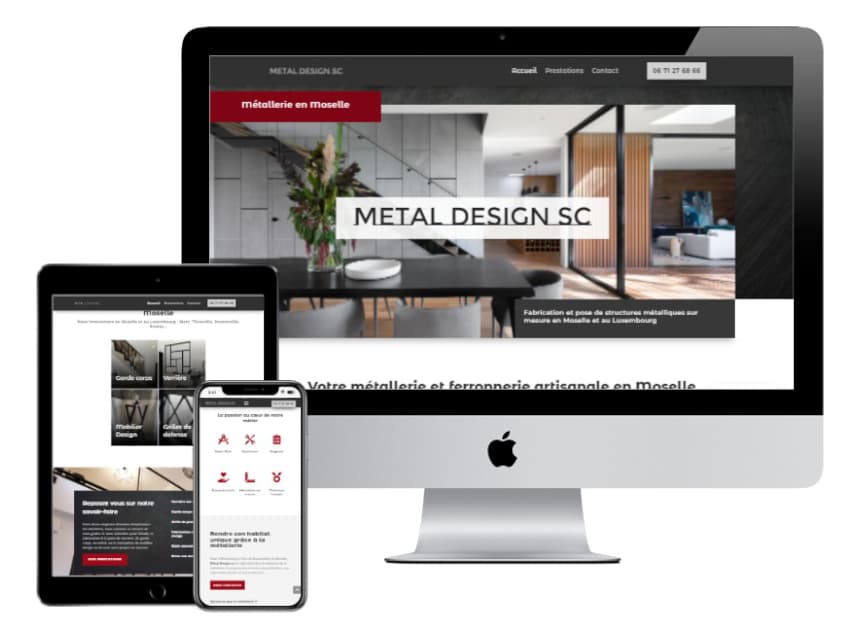 Illustration du projet Fabrication et pose de structures métalliques sur mesure en Moselle et au Luxembourg