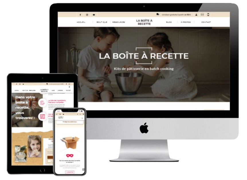 Illustration du projet Kits de pâtisserie en batch cooking