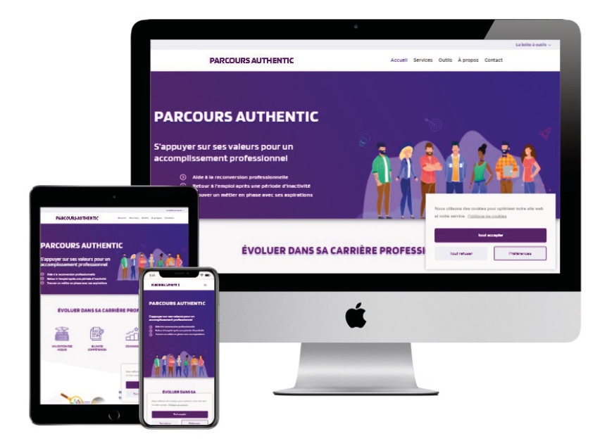 Illustration du projet Coaching professionnel et personnel pour cadres, étudiants et jeunes diplômés