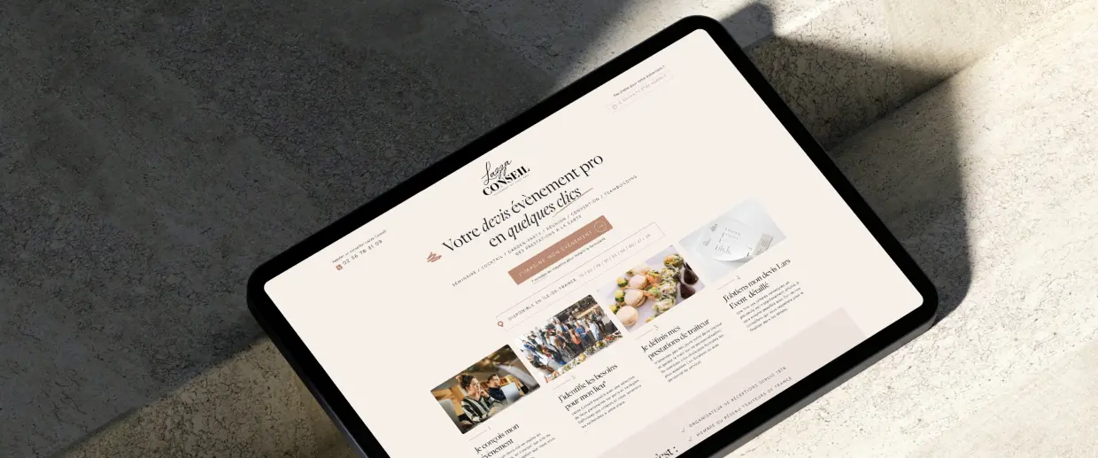 Illustration du projet Plateforme de réservation de services événementiels