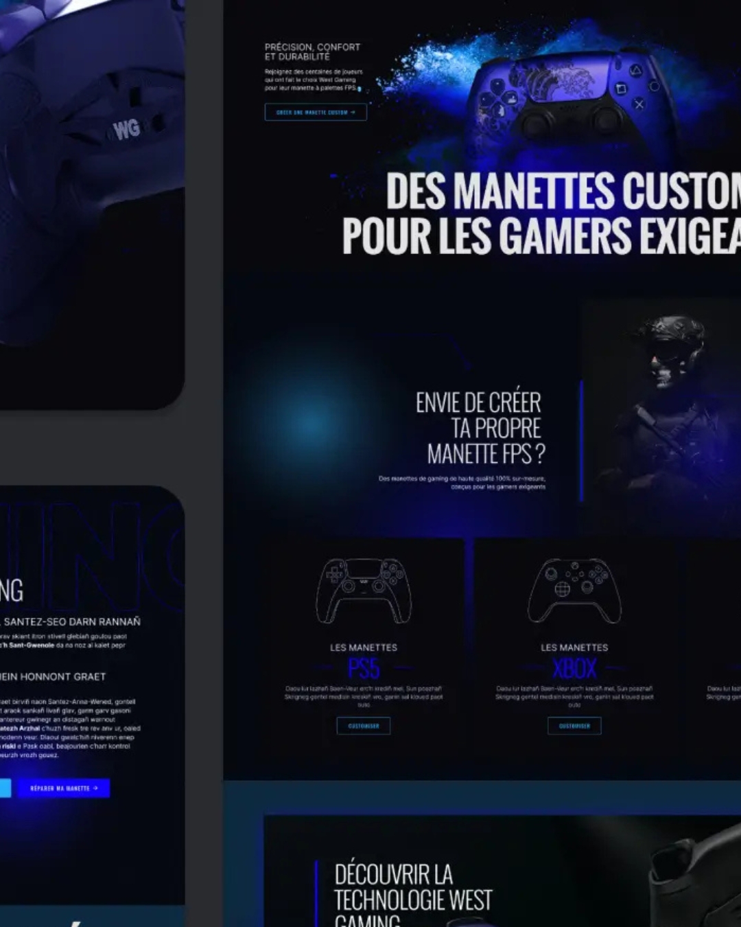 Illustration du projet Refonte du site e-commerce West Gaming avec PrestaShop