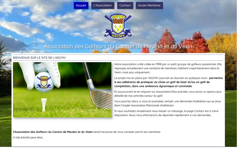 Illustration du projet Association des Golfeurs du Canton de Meulan et du Vexin