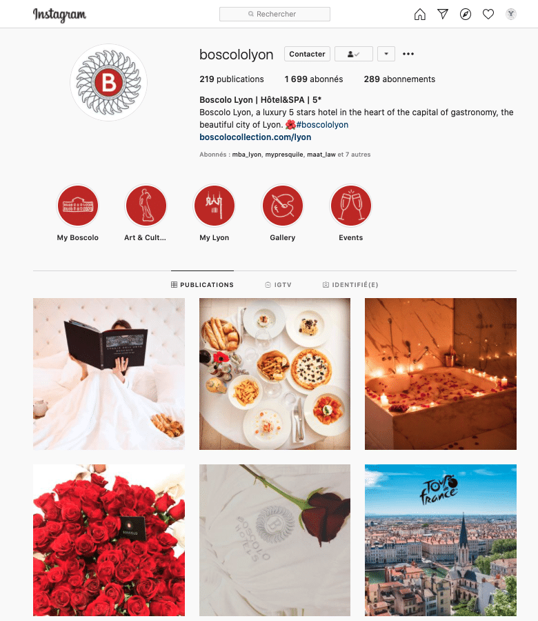 Illustration du projet Hôtel Boscolo 5* Lyon hôtel & spa