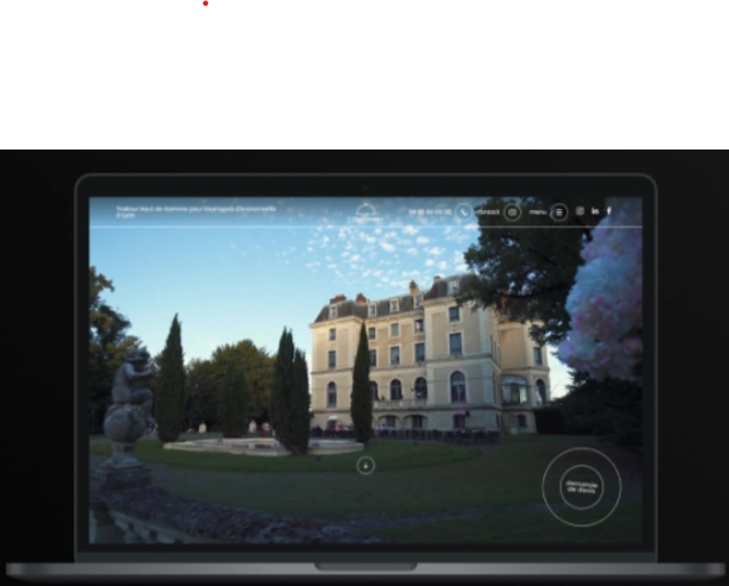 Illustration du projet Création site vitrine Traiteur Evènementiel