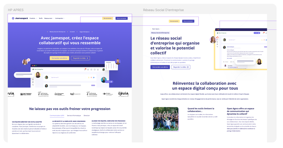 Illustration du projet Le copywriting de Jamespot