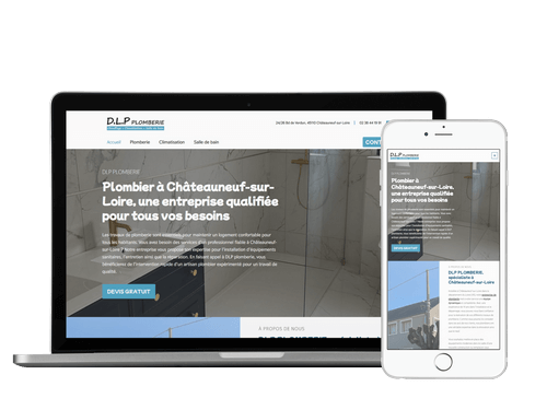 Illustration du projet Création d’un site web artisan