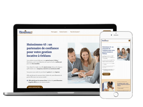 Illustration du projet Création site internet vitrine WordPress