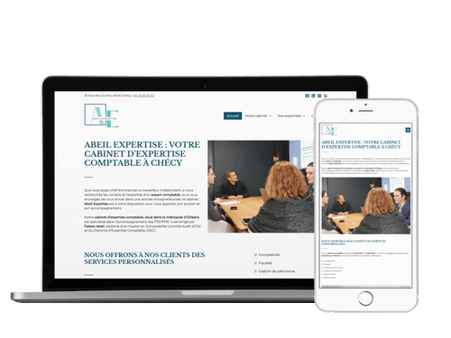 Illustration du projet Site internet pour un expert comptable