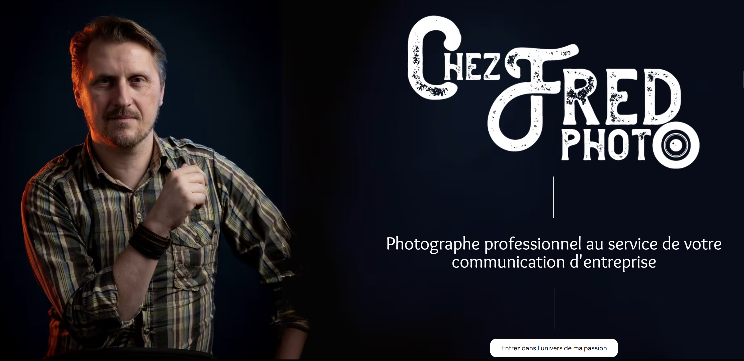 Illustration du projet Création site internet complet pour photographe en entreprise : contenus textes, seo, développements