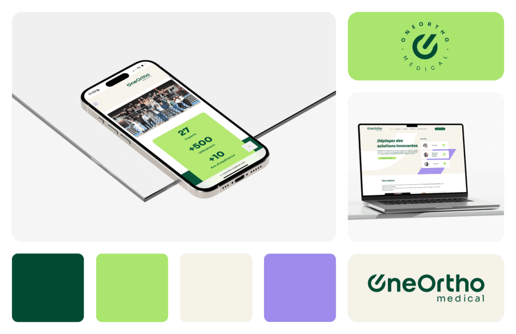 Illustration du projet Créer un site web multilingue dans le domaine du médical.