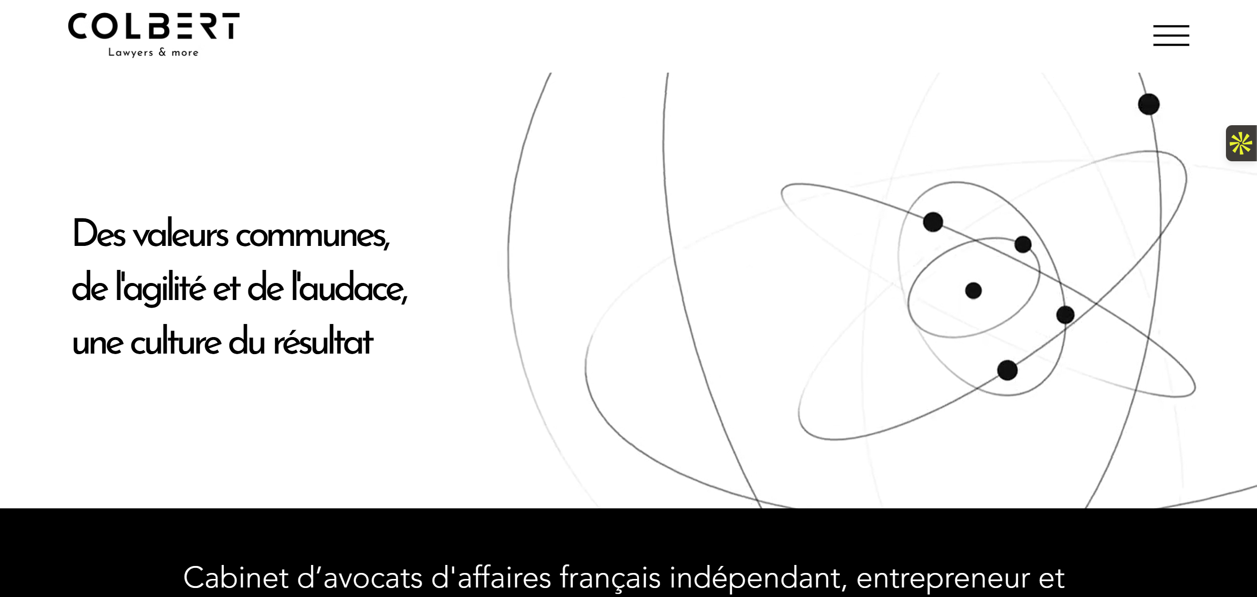 Illustration du projet Créations site internet complet pour cabinet d'avocats