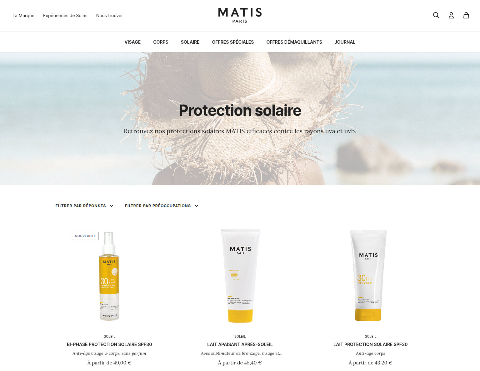 Illustration du projet Ecommerce Matis