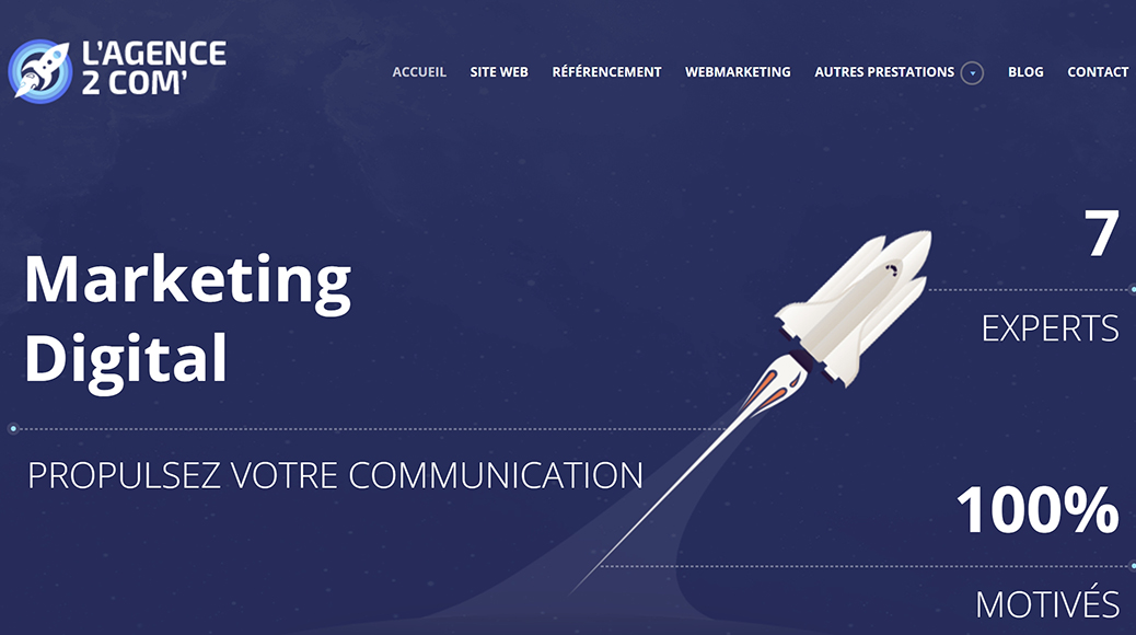 Illustration du projet lagence2com