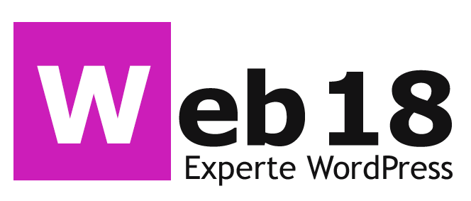 Logo agence Web18 agence web WordPress