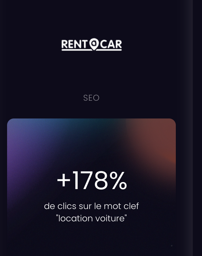 Illustration du projet Optimisation du SEO pour Rentacar