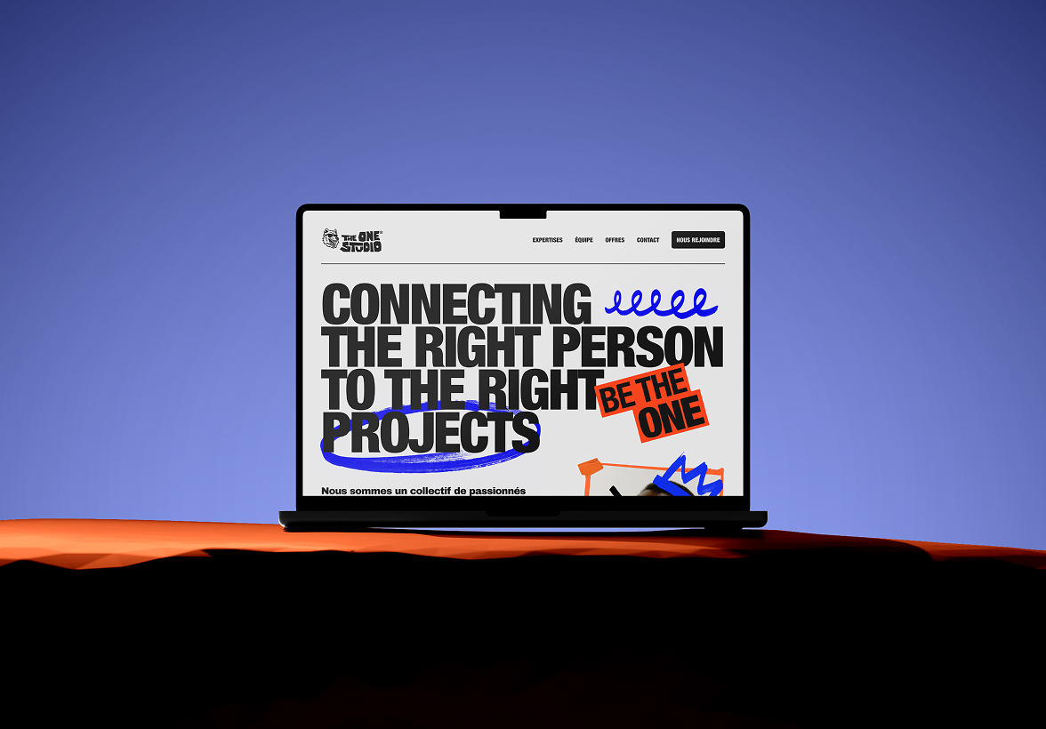 Illustration du projet Rebranding d’une ESN qui casse les codes