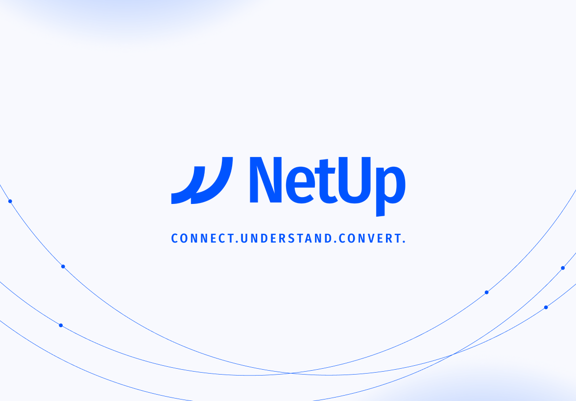 Illustration du projet Rebranding NetUp par Hyperealist : Aligner l'image de la marque avec son ambition business