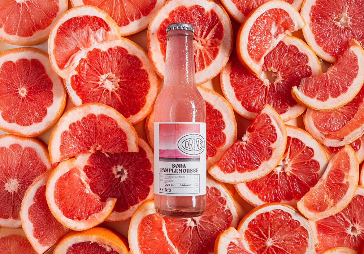 Illustration du projet DRIMS x Hyperealist I Stratégie de marque de premium mixers