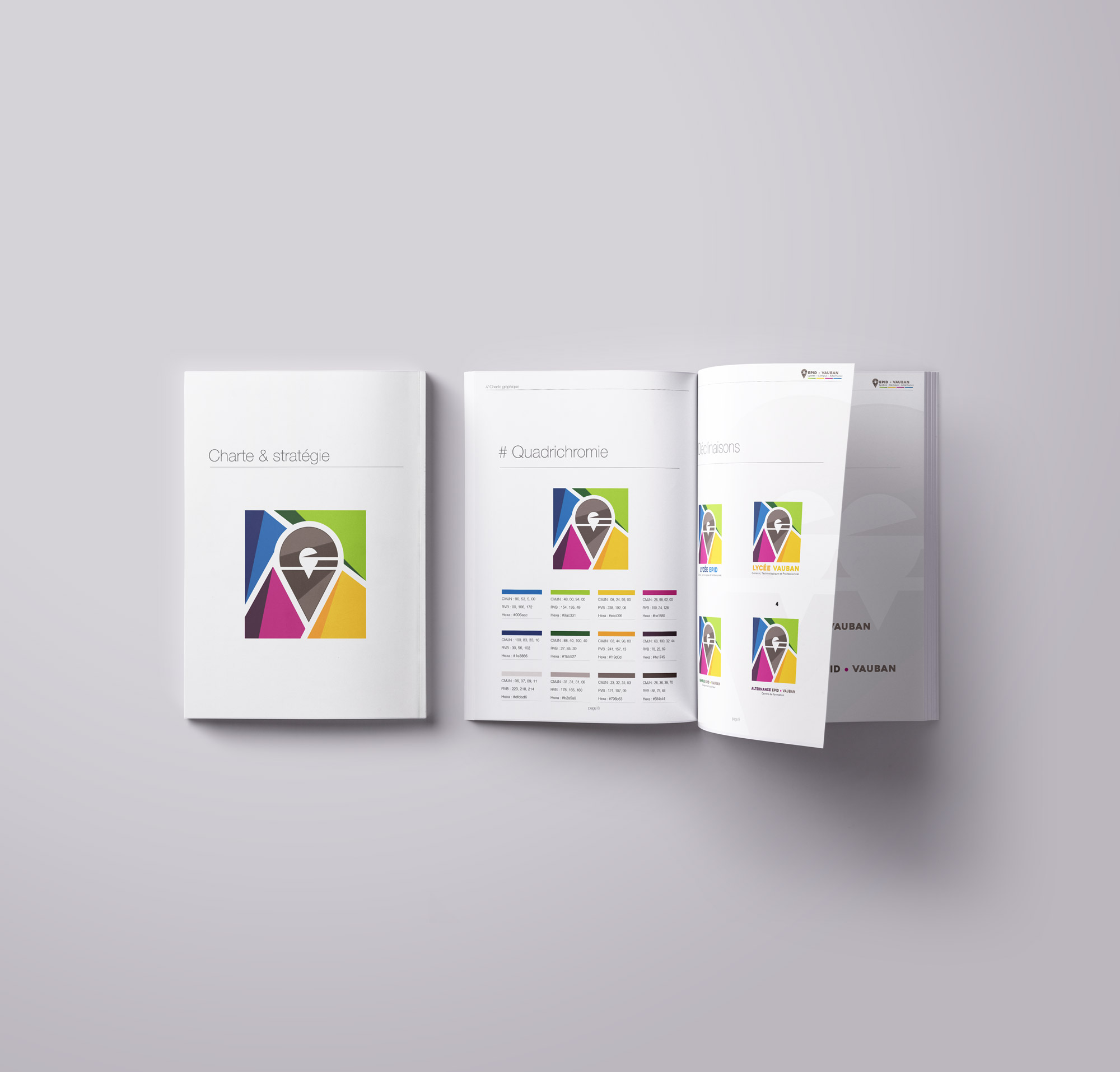 Illustration du projet Identité et site internet - Groupe Scolaire EPID