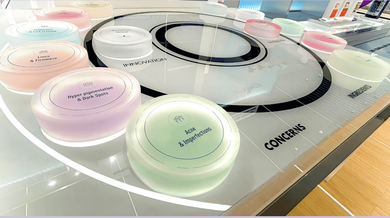 Illustration du projet L'Oréal Dermatological Beauty - Protocol Table - Connected Objects
