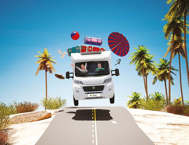 Illustration du projet Webapp de location de camping-cars entre particuliers pour Hapee