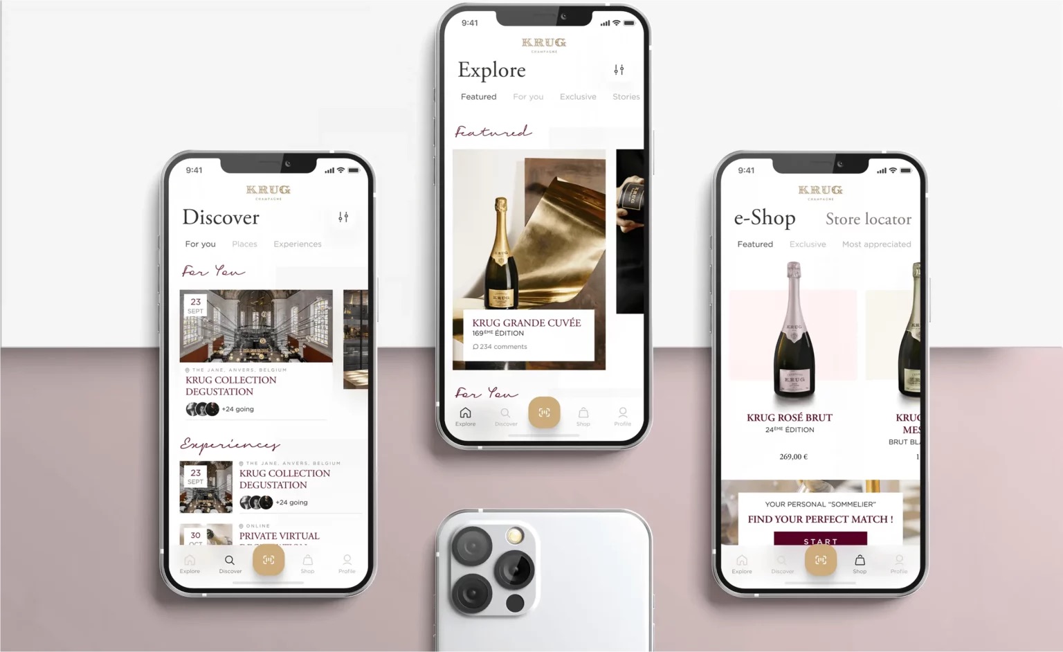 Illustration du projet Krug – Redessiner le lien entre héritage et digital