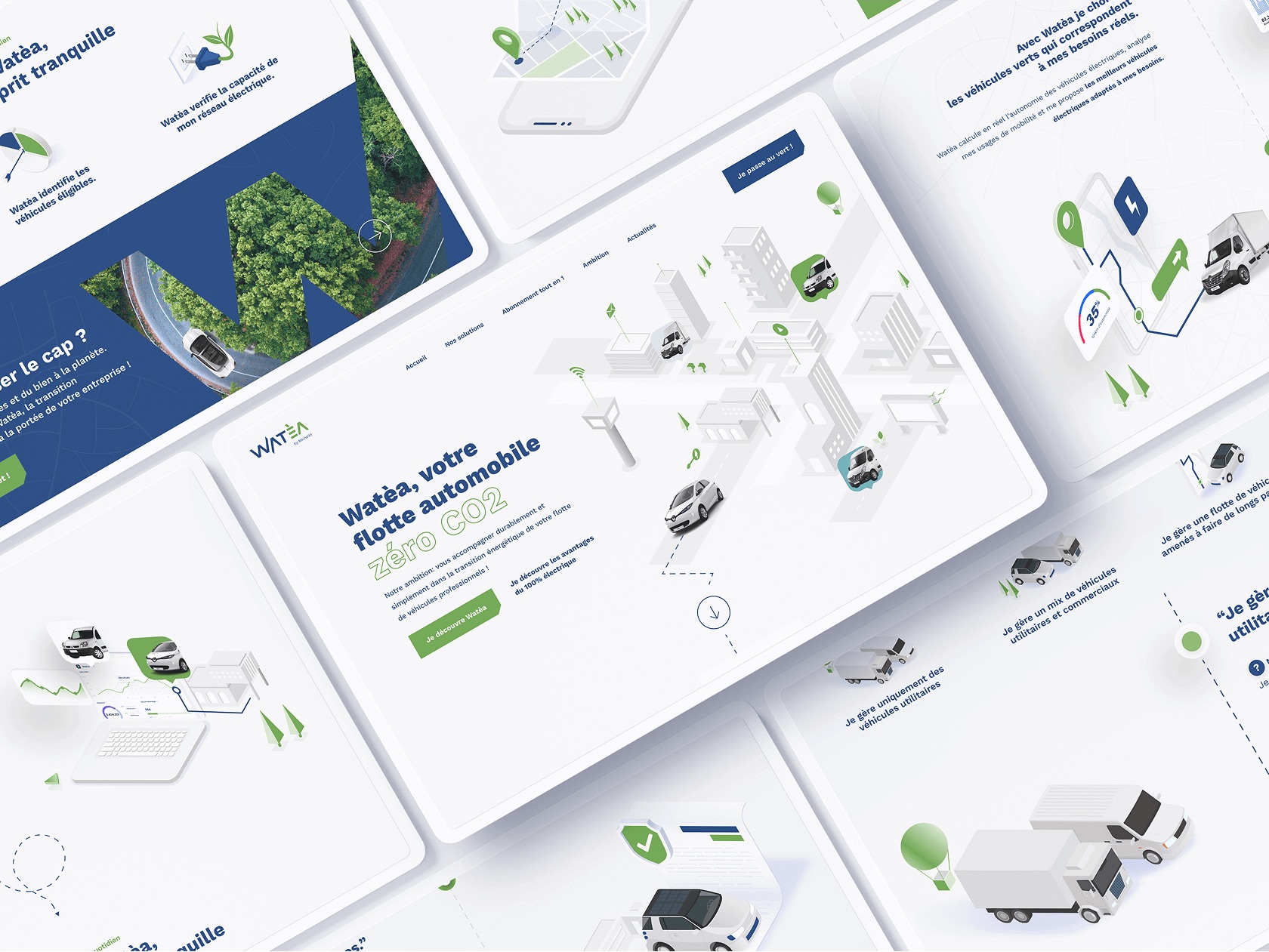 Illustration du projet Watèa by Michelin – Une vitrine pour la mobilité de demain