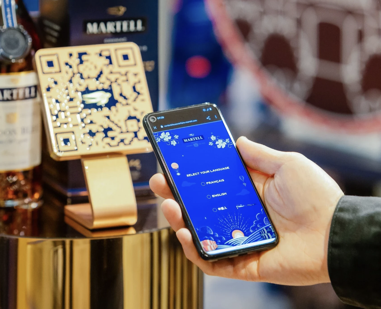 Illustration du projet Martell - Pop Up Cordon bleu - Expérience 360