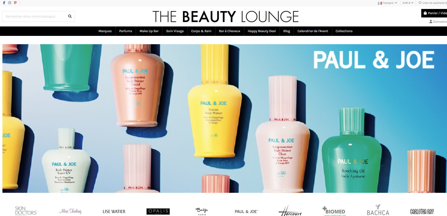 Illustration du projet Plateforme E-commerce internationale pour marques de beauté et bien-être