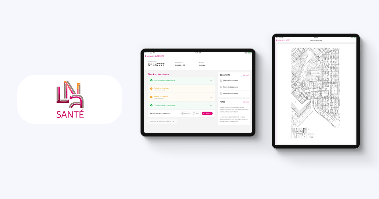 Illustration du projet Digitalisation de la gestion des établissements de santé