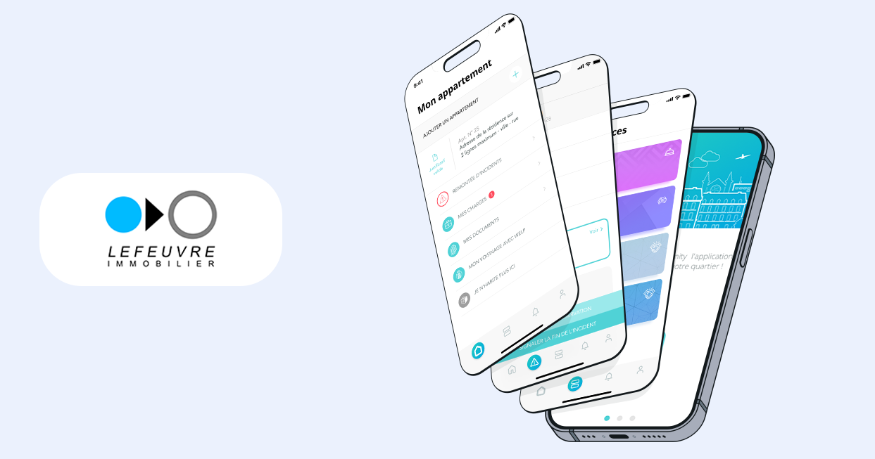 Illustration du projet Développement d’une application mobile MyProximity pour Lefeuvre Immobilier