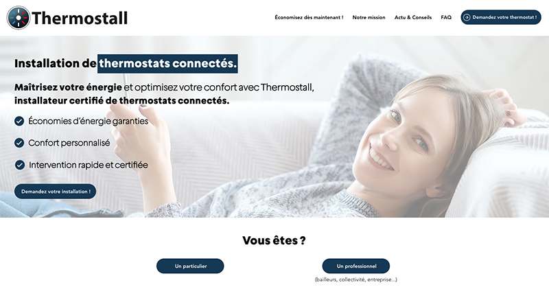 Illustration du projet Thermostall