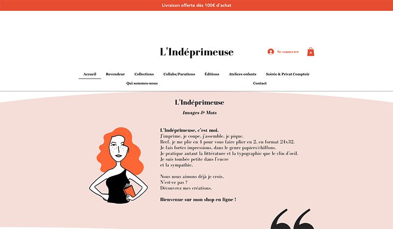 Illustration du projet L'indéprimeuse