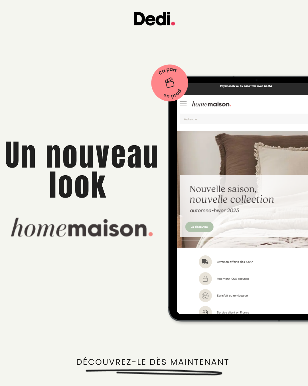 Illustration du projet Refonte du site e-commerce Home Maison sous Sylius