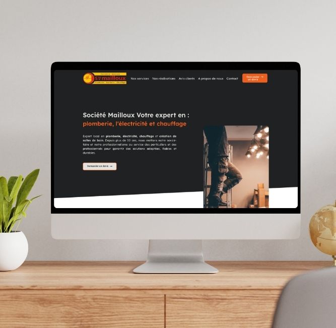 Illustration du projet Création site vitrine