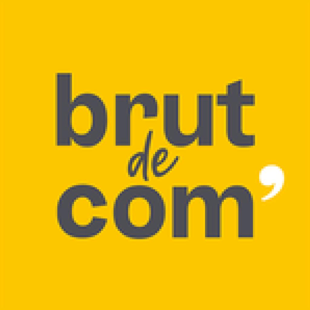 Logo agence brut de com'