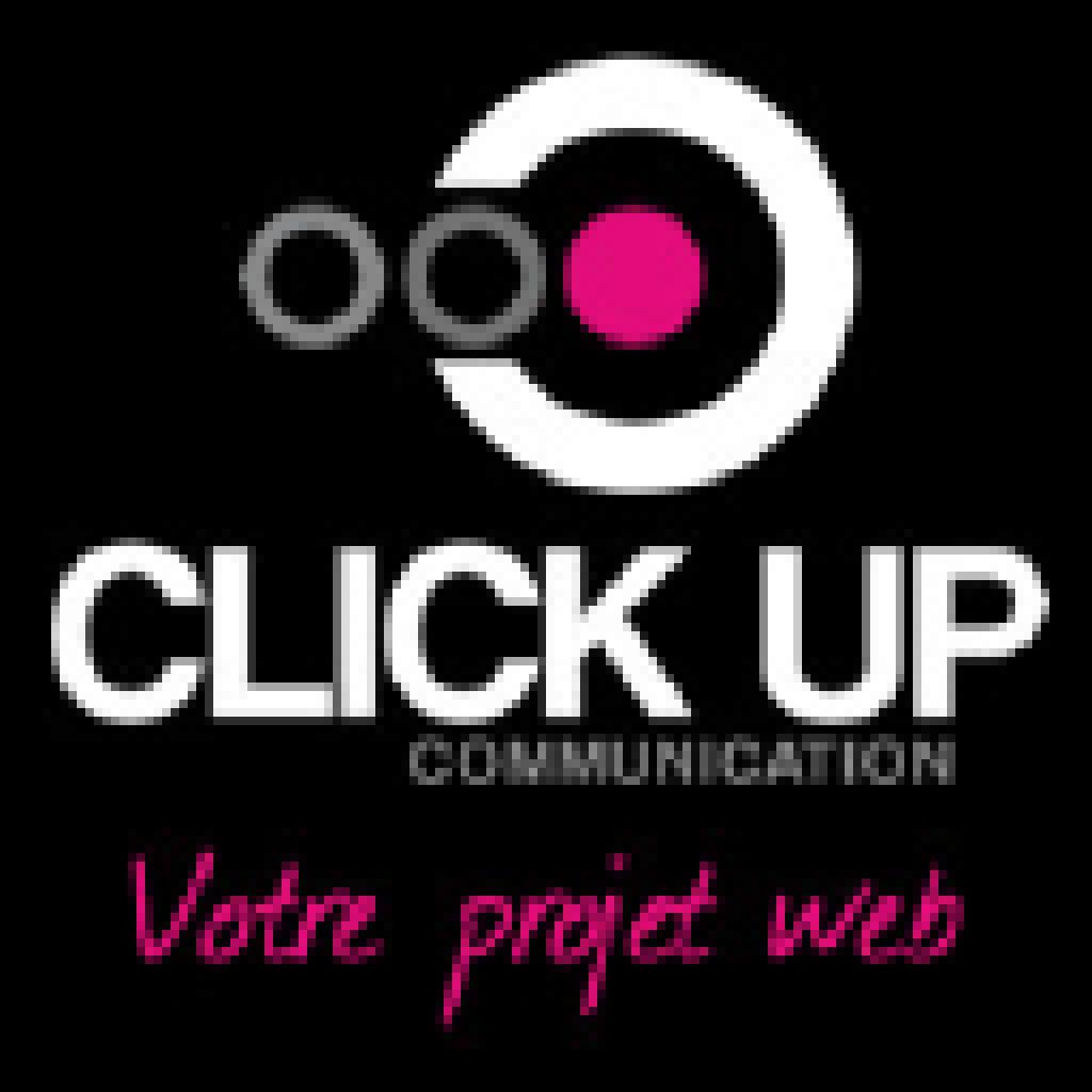 Logo agence CLICK UP communication