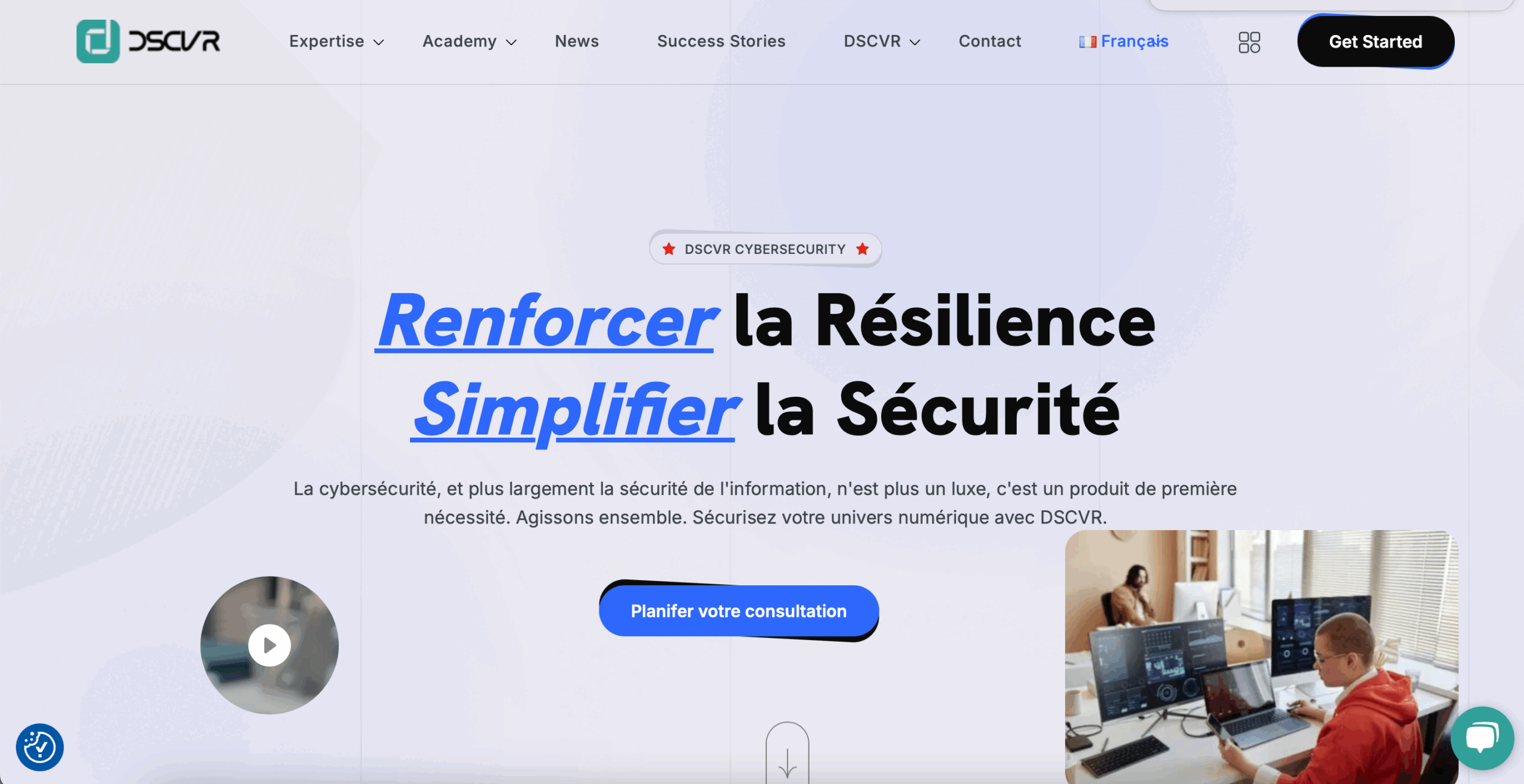 Illustration du projet DSCVR