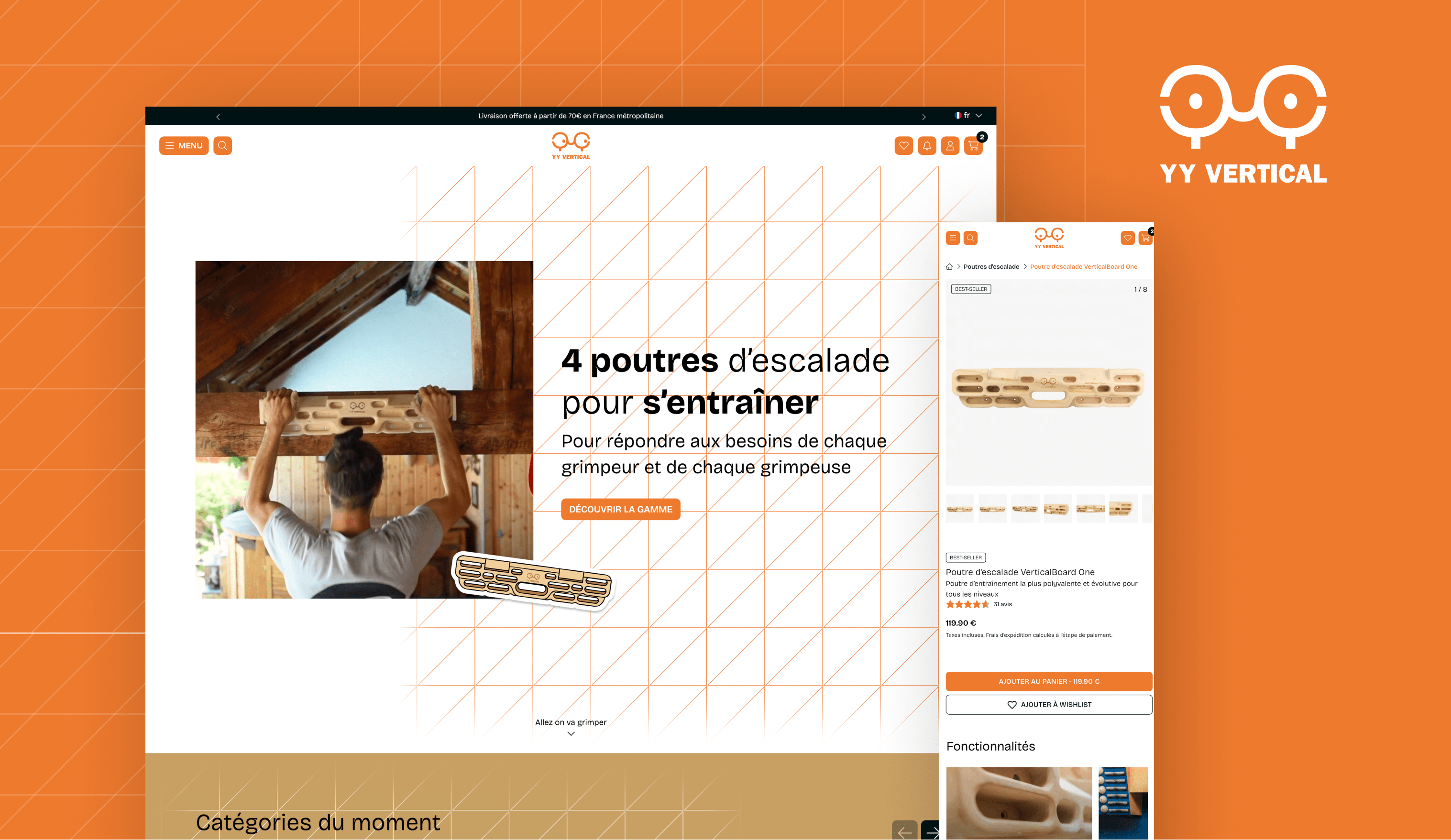 Illustration du projet Refonte e-commerce, trafic & acquisition - secteur Outdoor