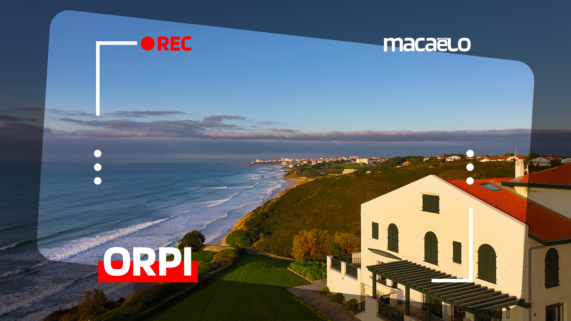 Illustration du projet ORPI – BIENS D’EXCEPTION | Villa ITSAS GAÏNA : un joyau au-dessus de l’océan !