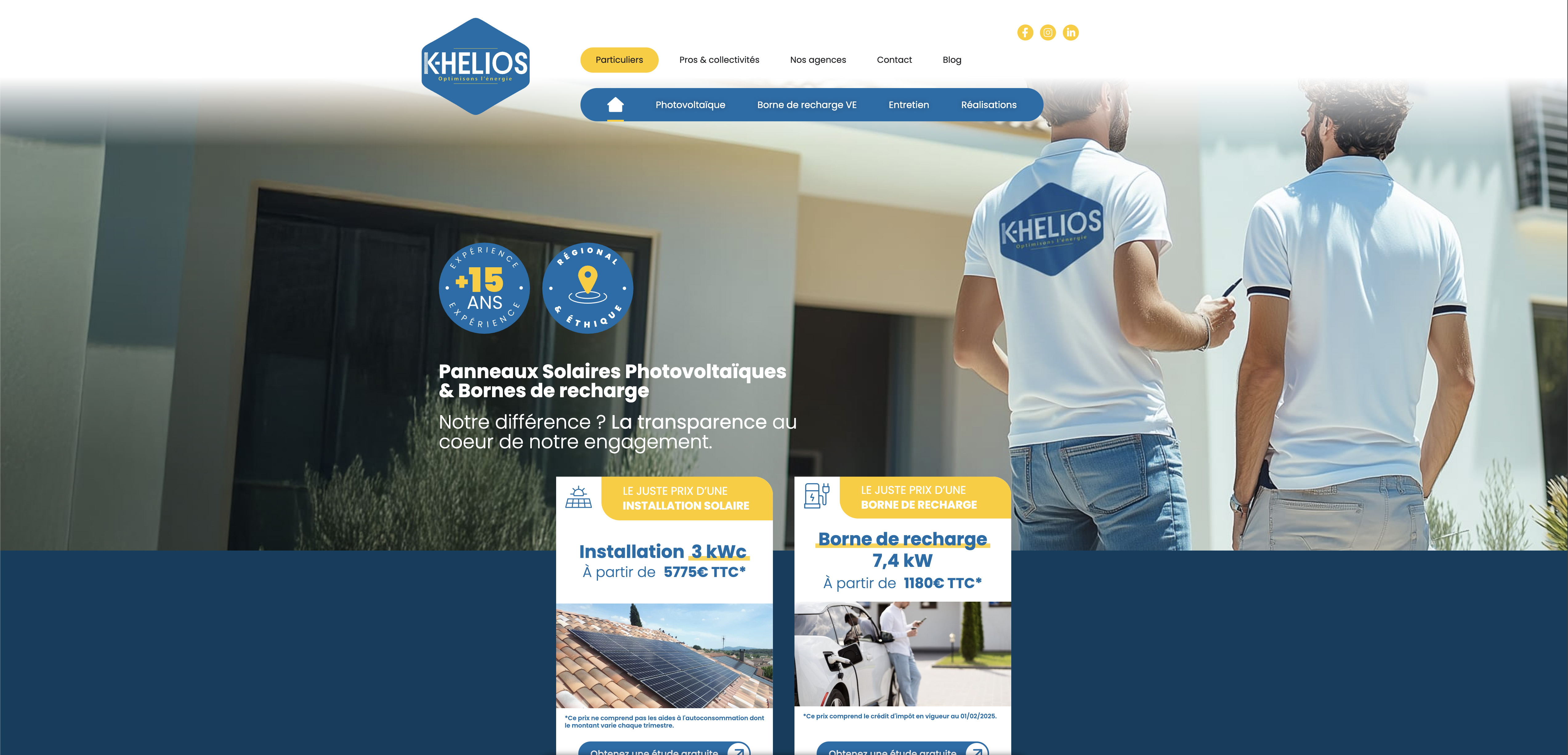 Illustration du projet Site web