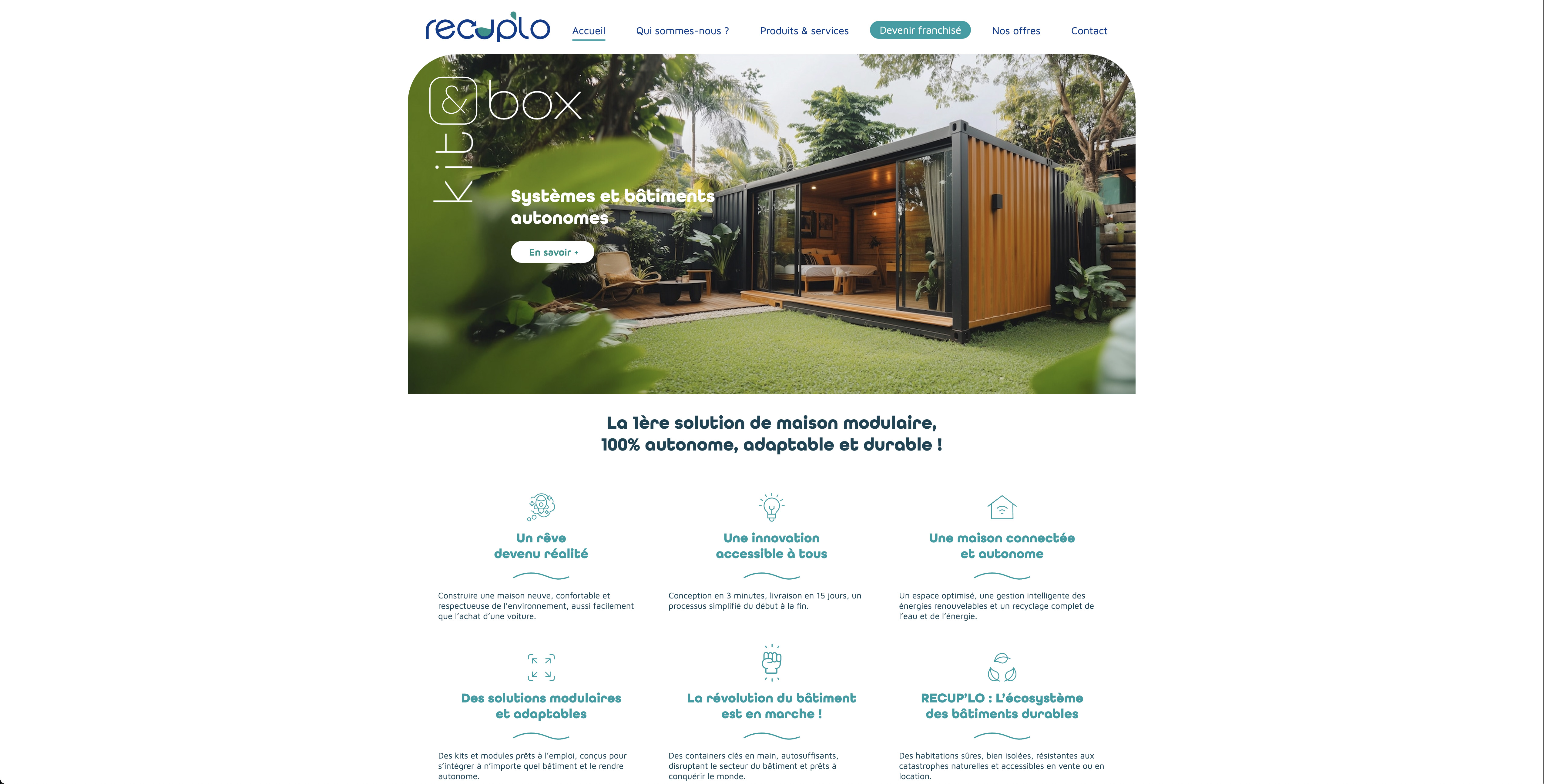 Illustration du projet Site web