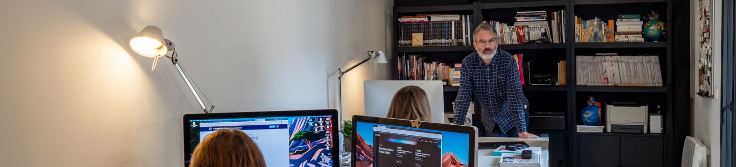 Couverture de l'agence Oeil Neuf • Design graphique