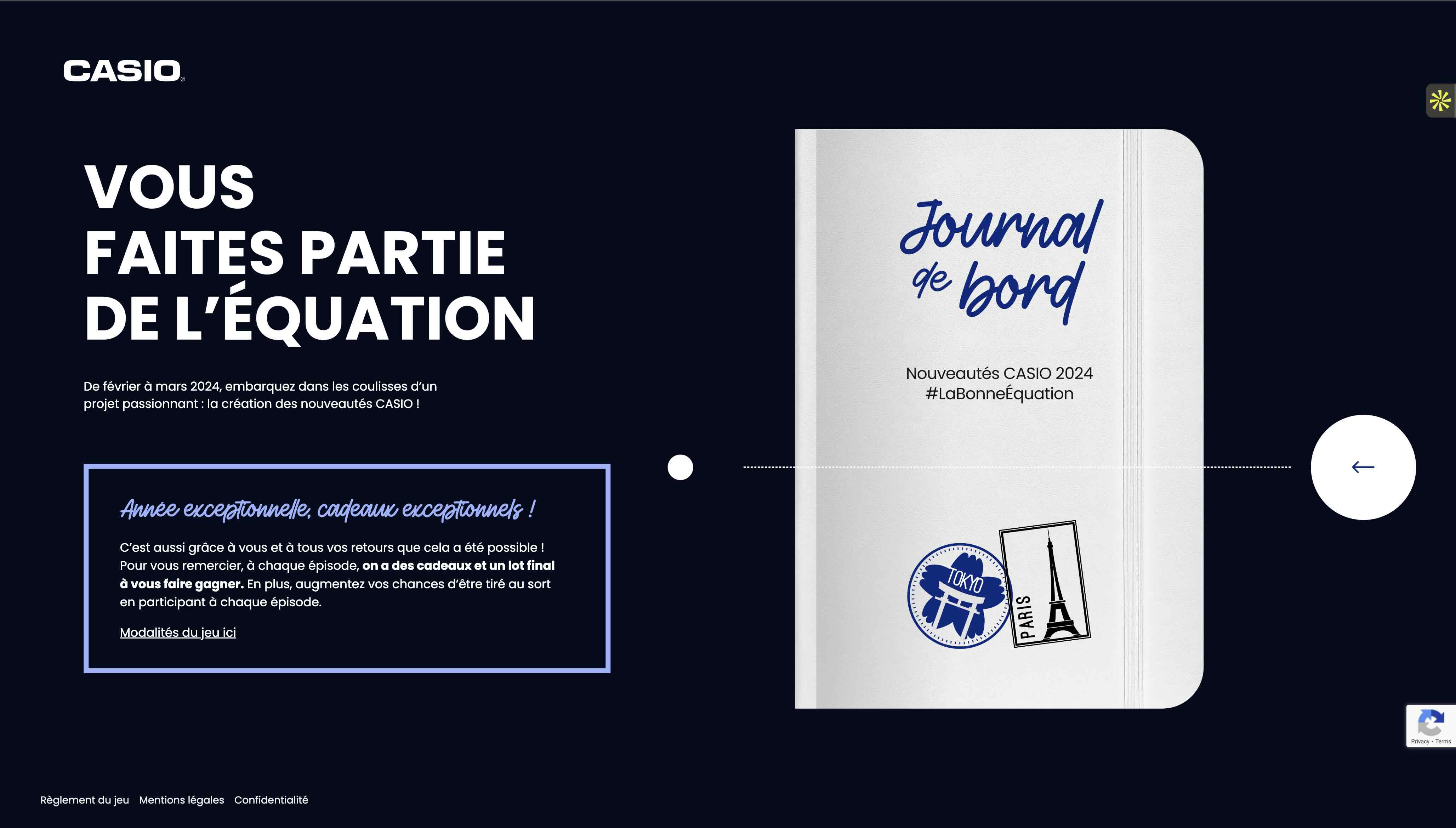 Illustration du projet CASIO